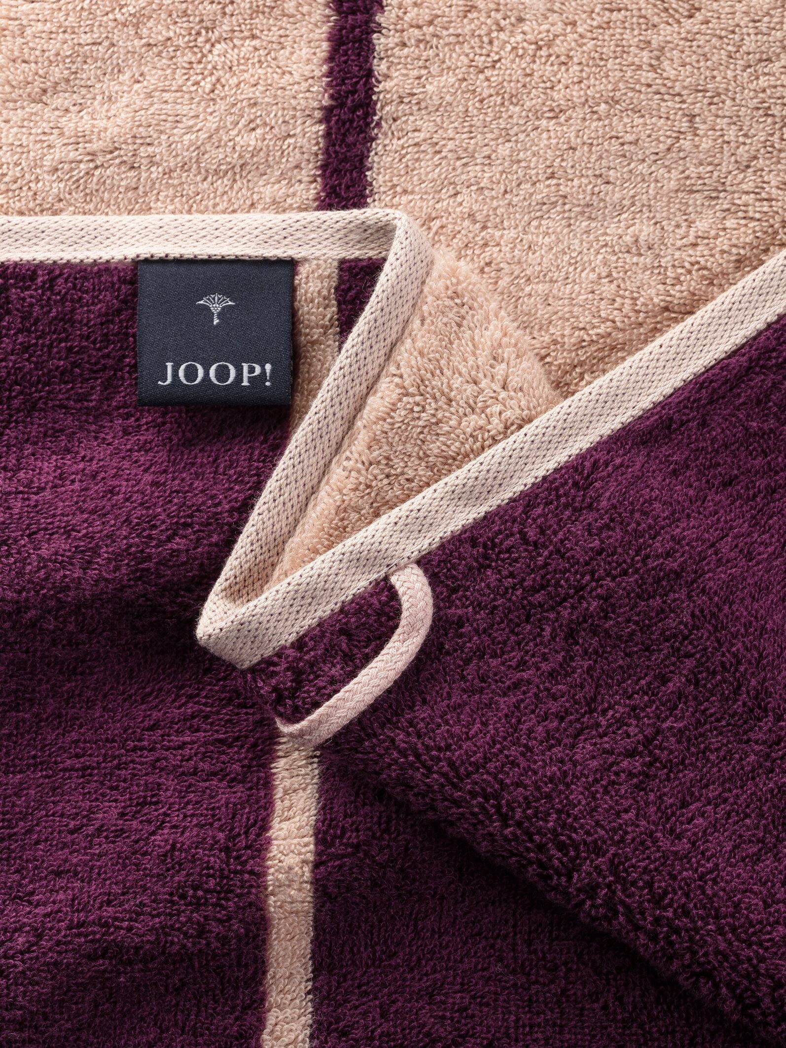 Joop! Gästehandtücher JOOP! LIVING - LINES DOUBLEFACE Gästetuch-Set, Textil (3-St)