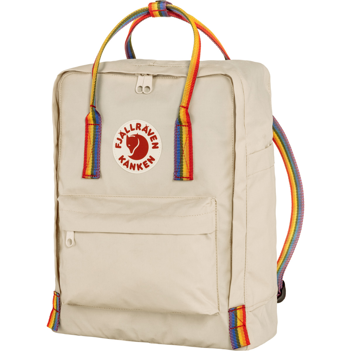 Fjällräven Kanken Rainbow Rucksack beige