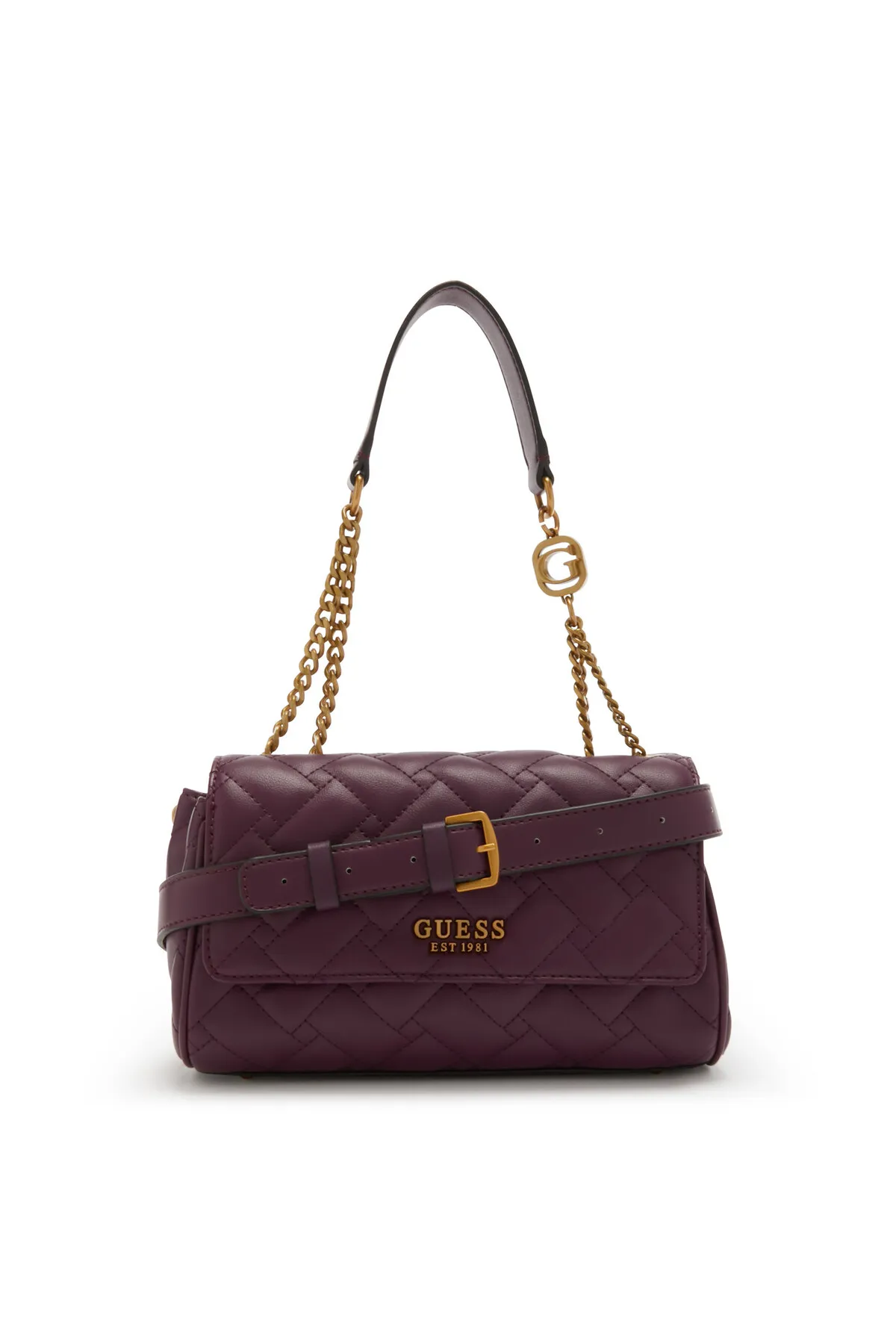 Guess  UMHÄNGETASCHE, FÜR DAMEN, MIT TASCHE, MIT SCHULTERRIEMEN, EINFARBIG, MIT LOGO,