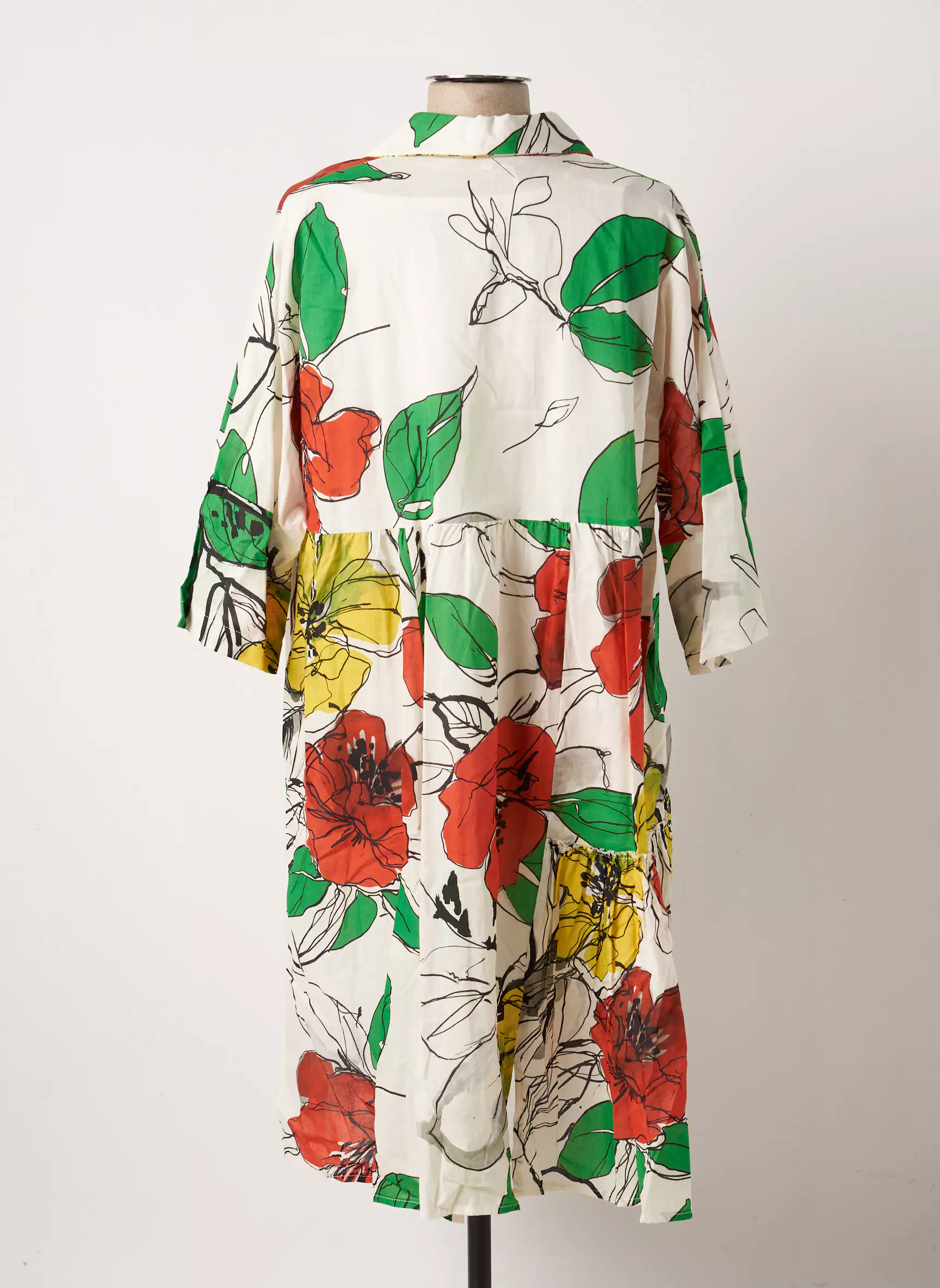 Franck Anna Robes Mi Longues Femme couleur vert