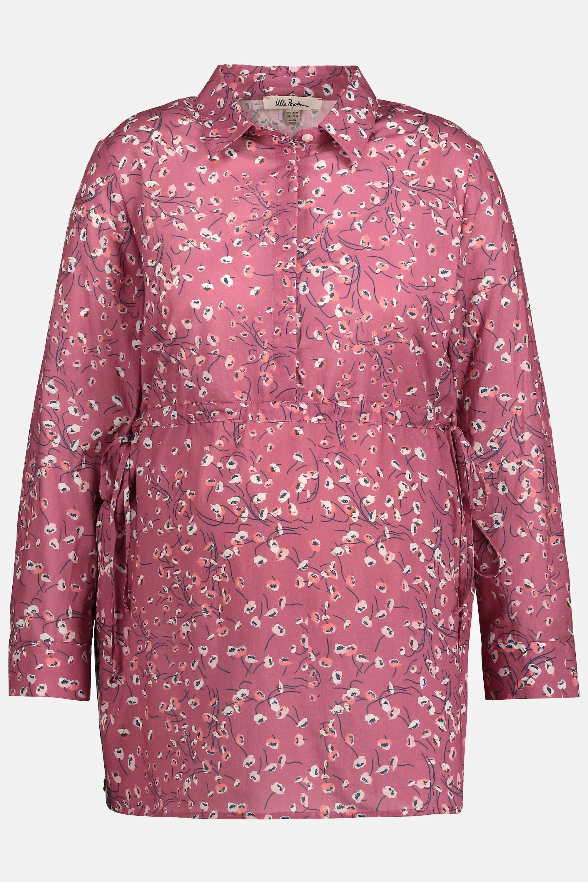 Ulla Popken Umstandsbluse Bellieva-Hemdbluse Still-Funktion Langarm GOTS