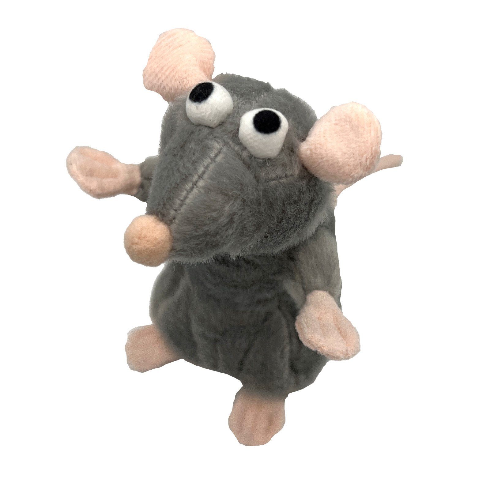 Aumüller Tierkuscheltier Katzenspielkissen mit Baldrian - Ratte Cedric
