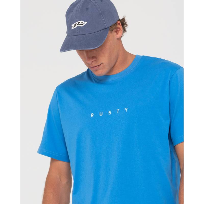 RUSTY SHORT CUT SHORT SLEEVE TEE T-Shirt Herren