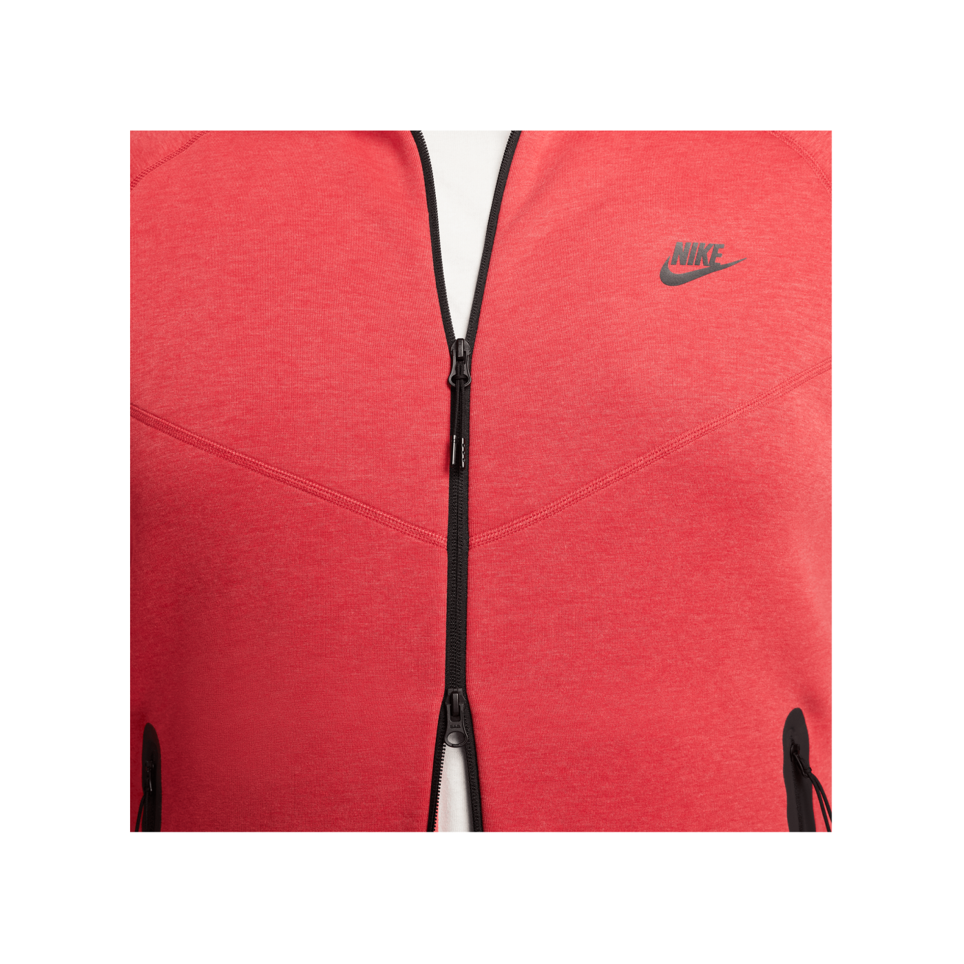 Nike Tech Windrunner Jacke Rot Schwarz F672