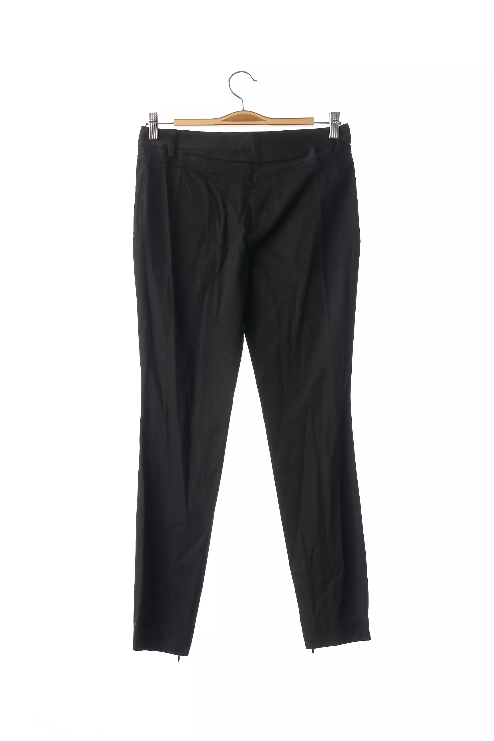 Galliano Pantalons Slim Femme couleur noir
