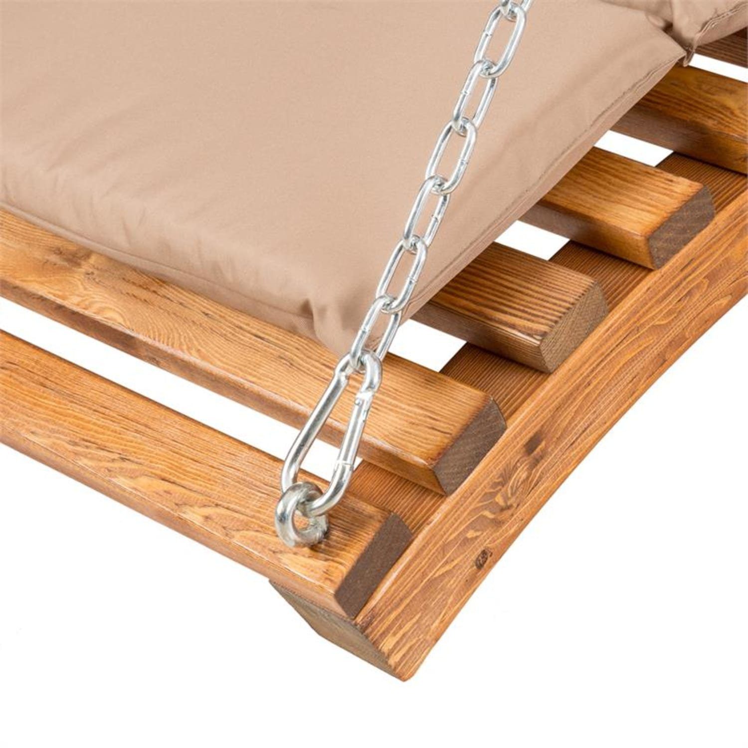 blumfeldt Hollywoodschaukel Bermuda, Set, BxTxH: 200x130x215 cm