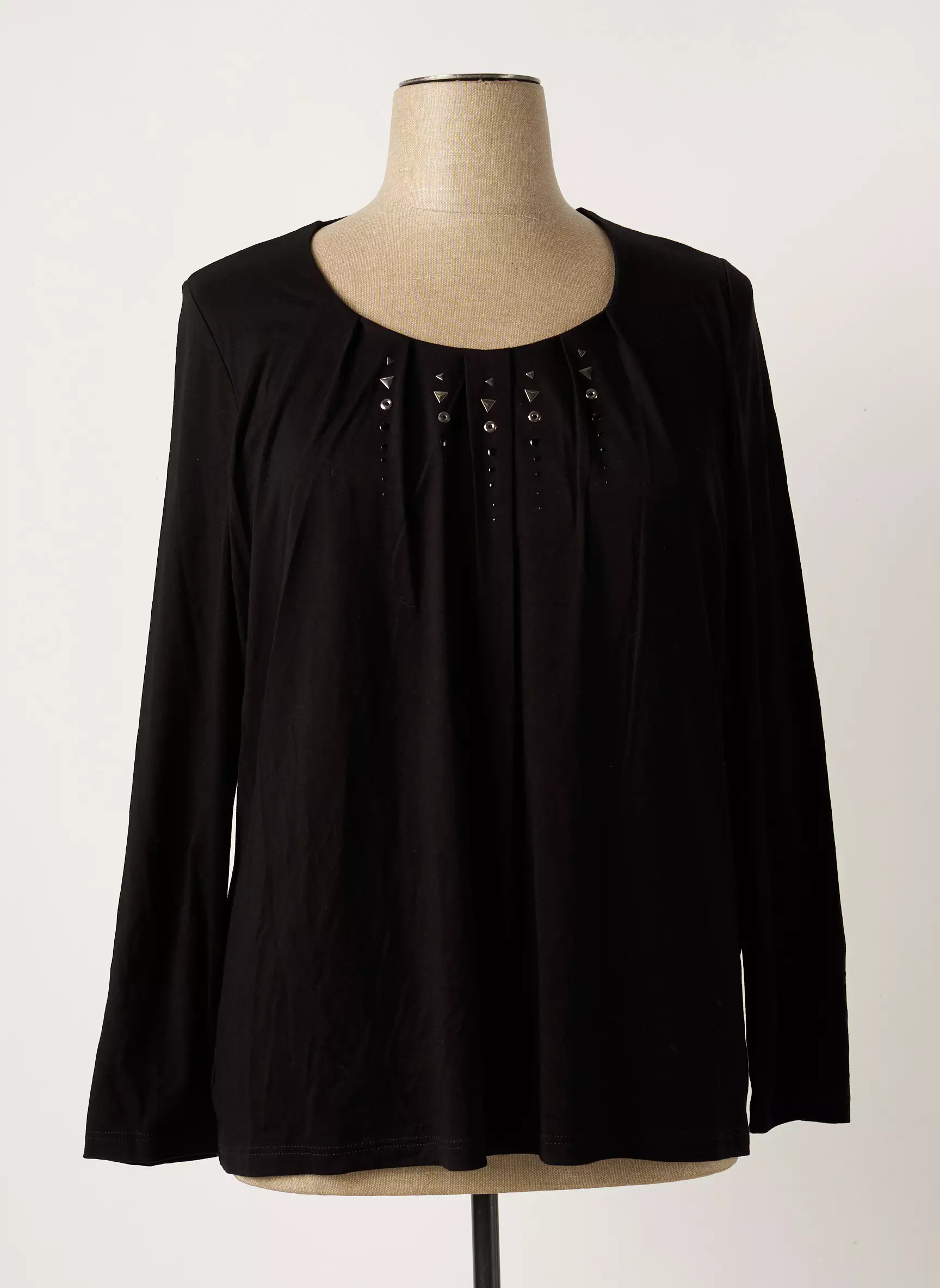 Pause Cafe Tops Femme couleur noir