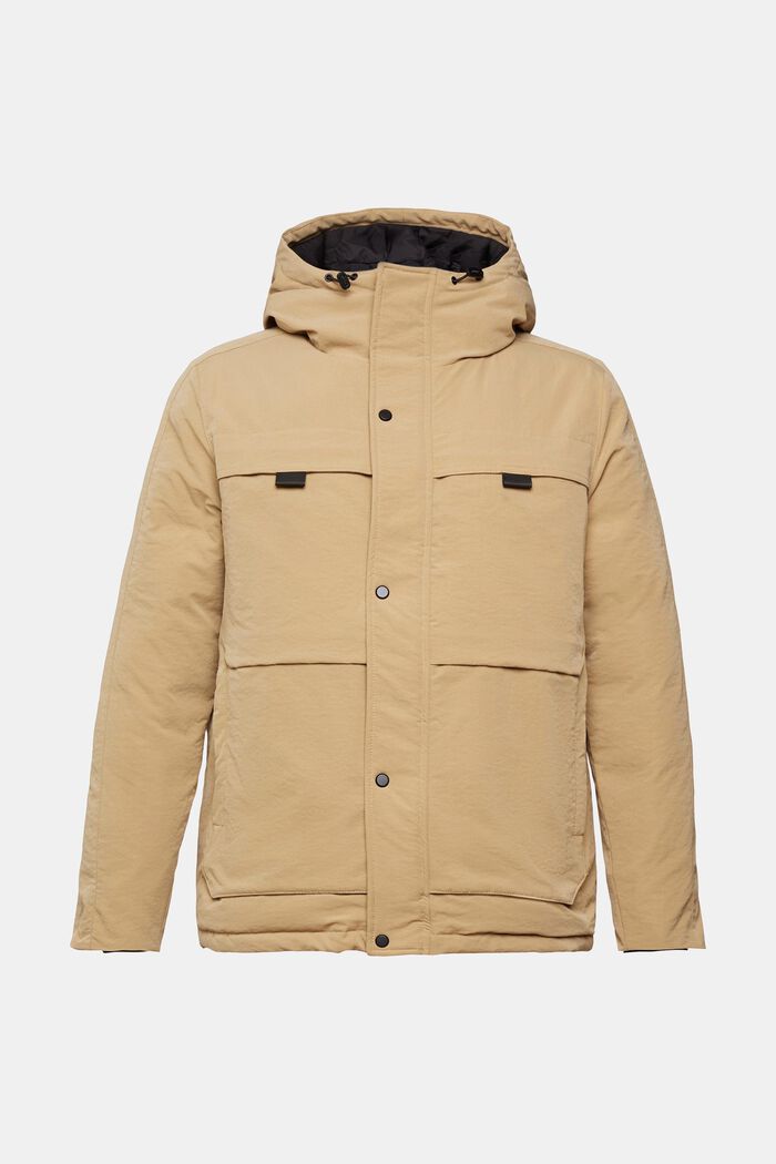Jacke mit Tunnelzug-Kapuze