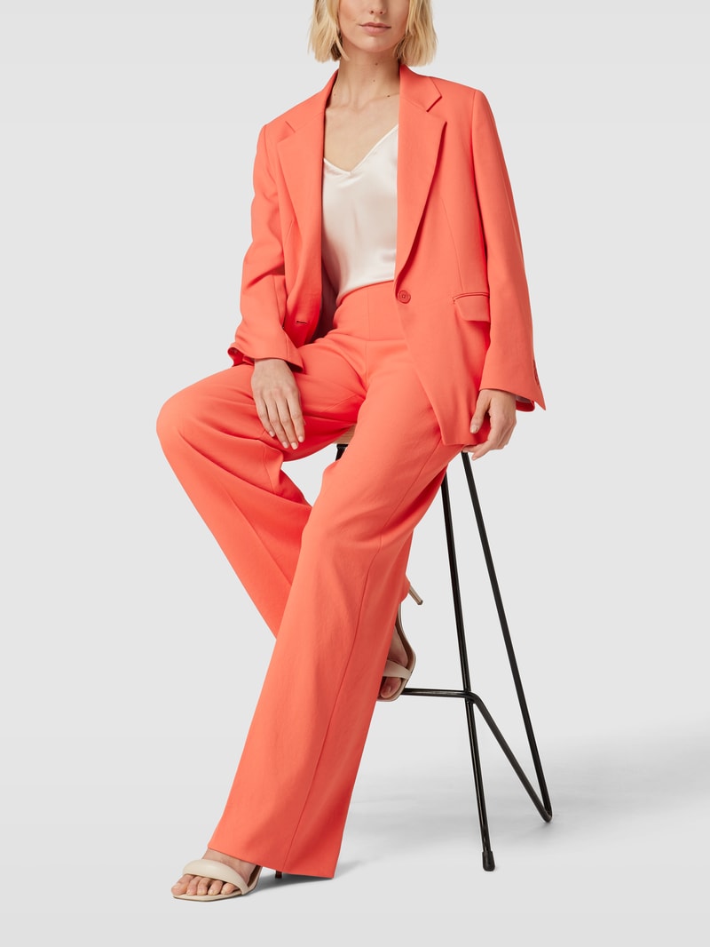Blazer mit Pattentaschen Modell 'GLENDALE' in koralle