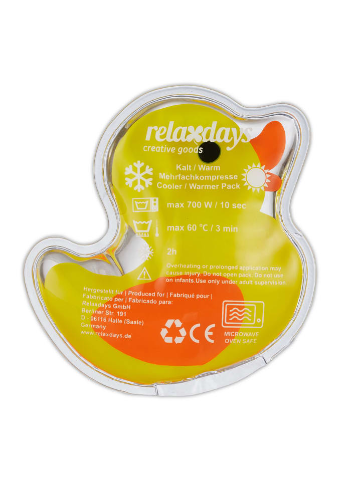 relaxdays 4 x Kühlpads Kinder 