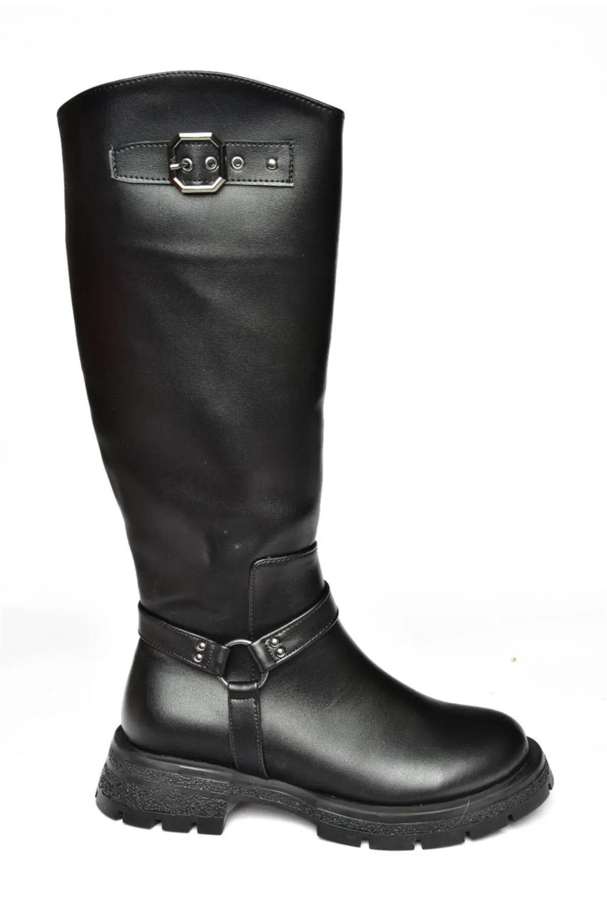 Fox Shoes  R518296309 Schwarze Damenstiefel mit Reißverschluss