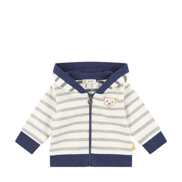 Sweatjacke, beige für Jungs