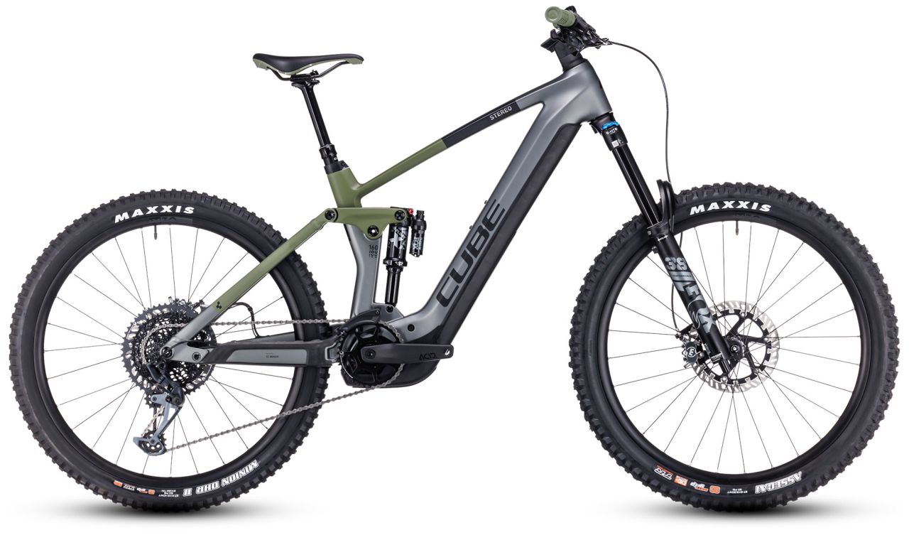 Cube Stereo Hybrid 160 HPC TM 750 27.5 flashgrey´n´olive kaufen | Bike-Discount