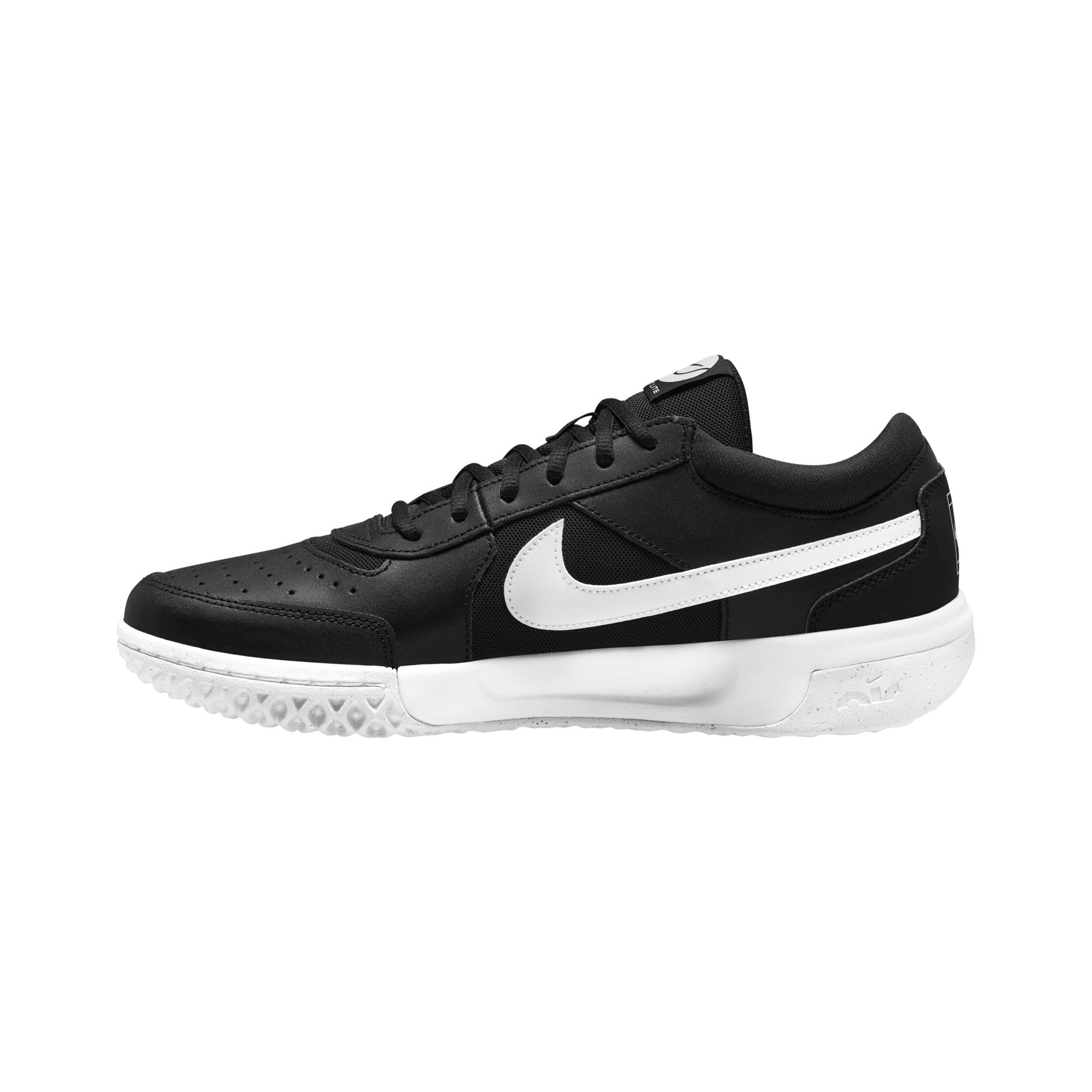Zoom Court Lite 3 Allcourtschuh Kinder - Schwarz, Weiß