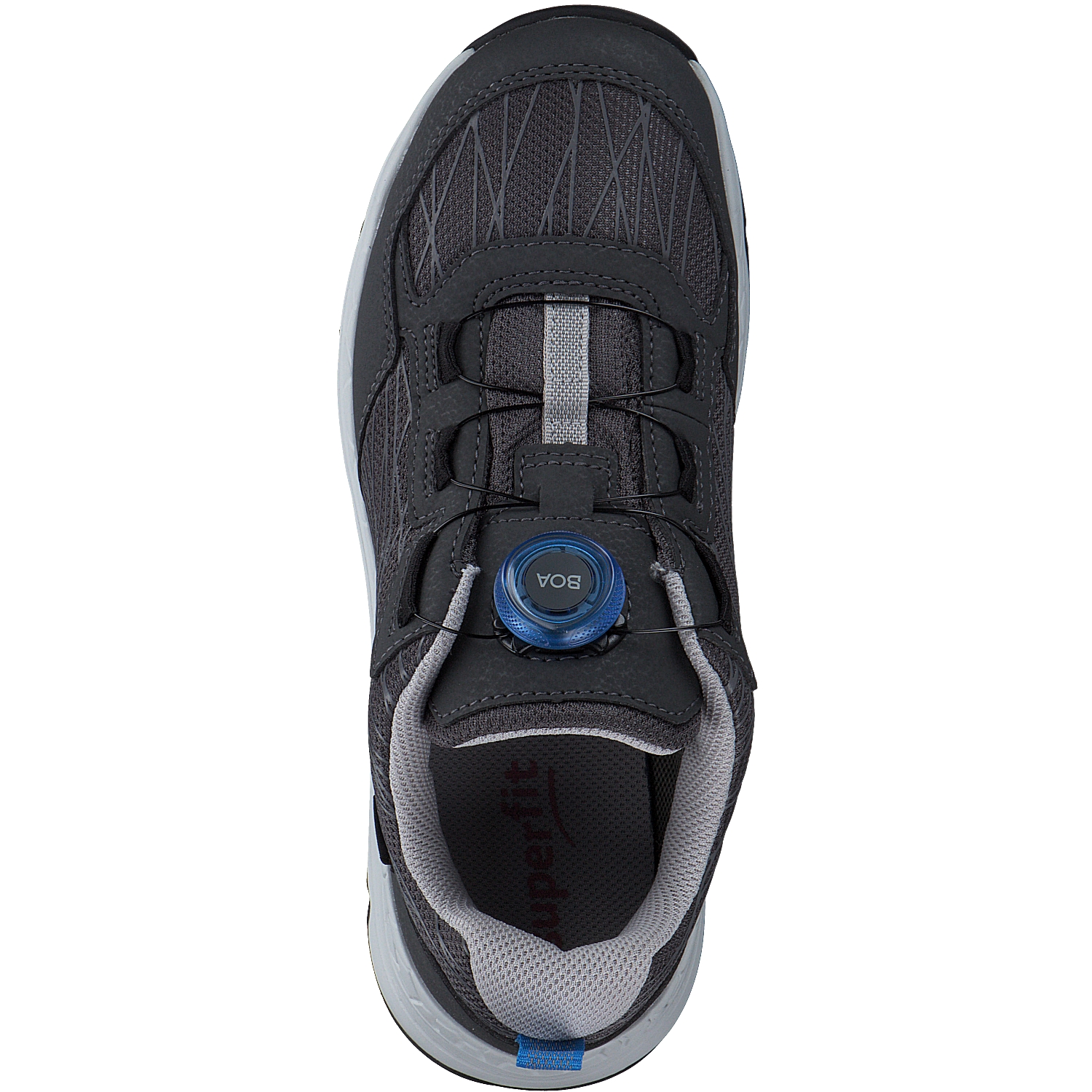 Superfit FREE RID 00561, Schnürschuhe, Kinder, Grau