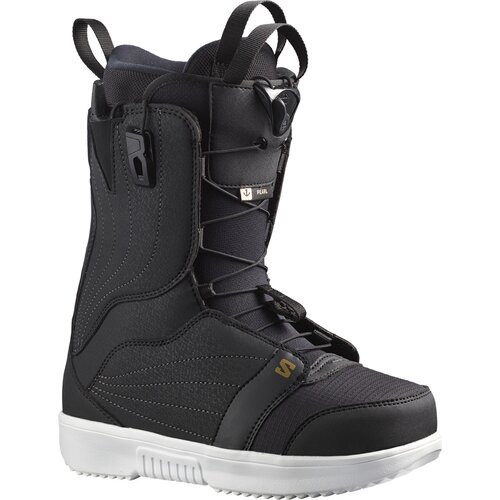 DAMEN SNOWBOOT SNOW. BOOTS PEARL BLACK/WHITE/GOLD