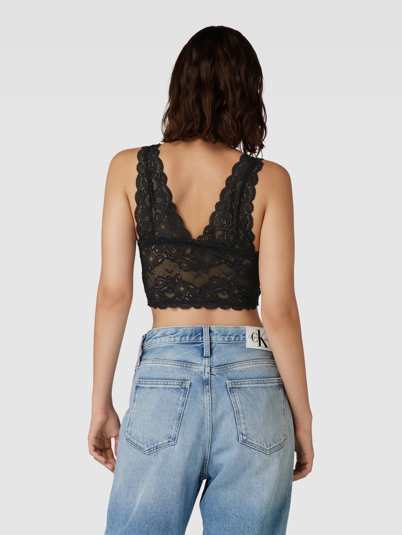 Bralette aus Spitze Modell 'CHLOE' in schwarz