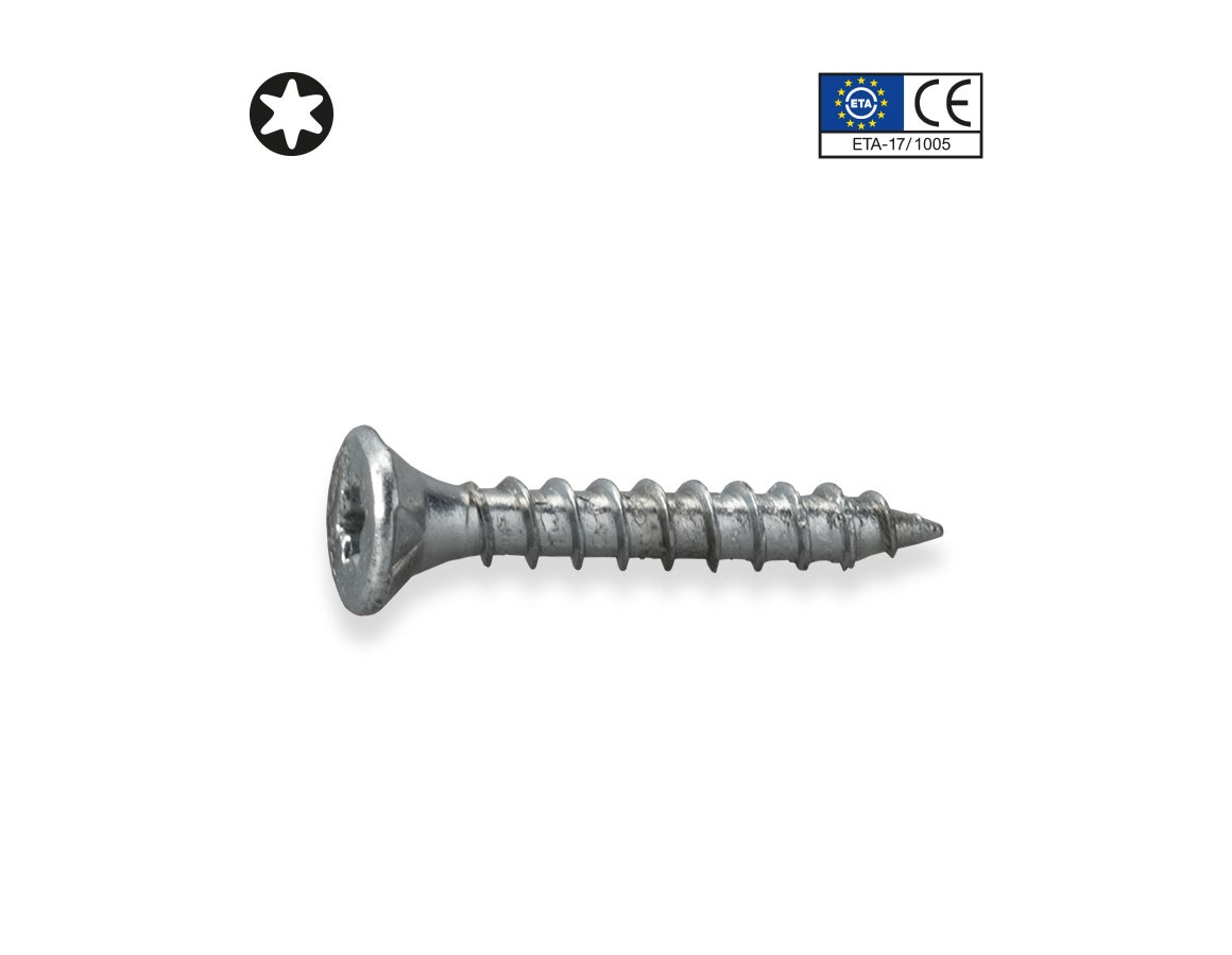 Universalschraube plus mit Senkkopf VG, vz