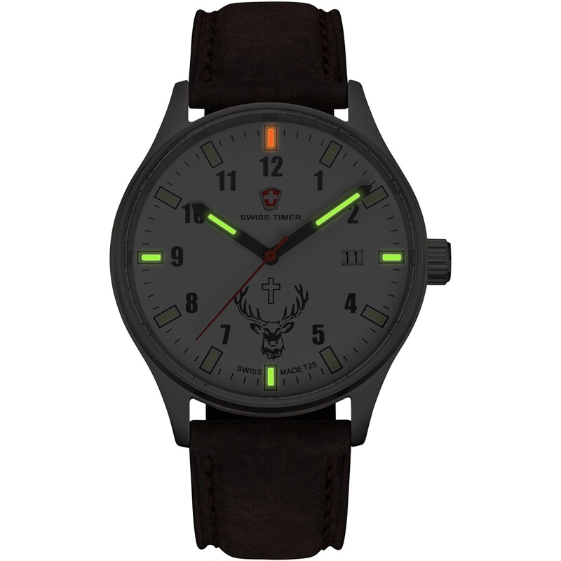 Swiss Timer Armbanduhr Hubertus H3