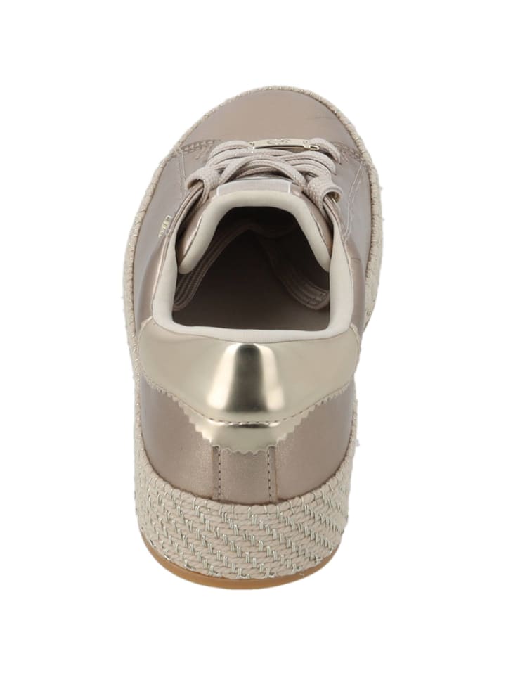 Tamaris Schnürschuhe in Gold günstig kaufen