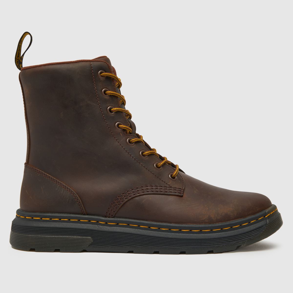 Kozačky Dr. Martens Crewson v tmavě hnědé barvě
