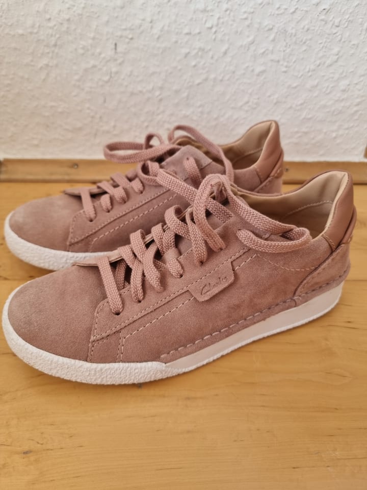 Clarks Leder-Sneakers 