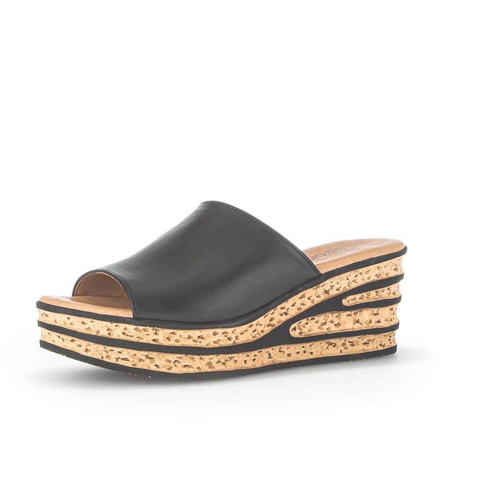 Gabor fashion Pantolette schwarz