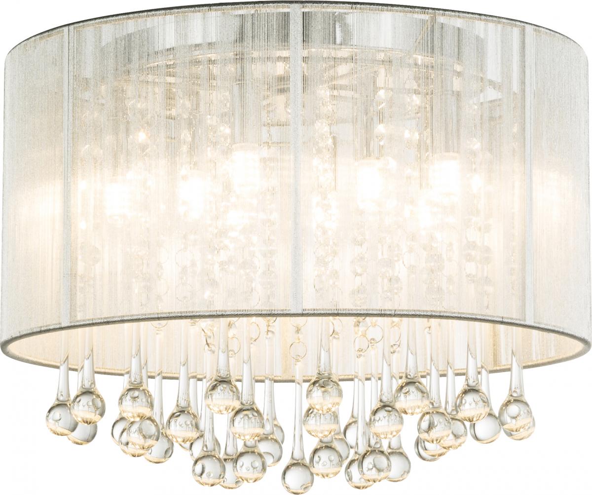 Globo Lighting - SIERRA - Deckenleuchte Metall verchromt, 8x G9 LED