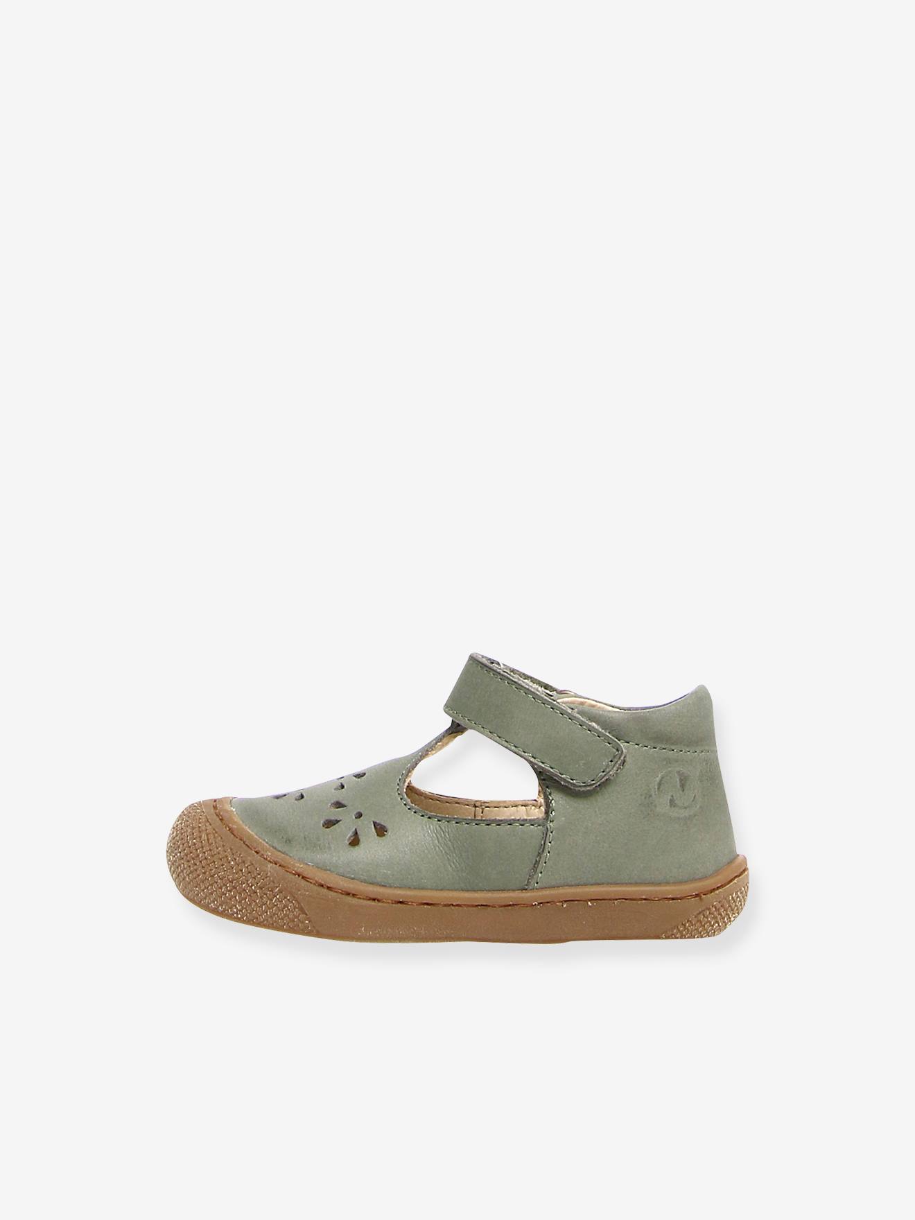 Naturino Baby Lauflern-Boots mit Schnürung Cocoon NATURINO - salbeigrün