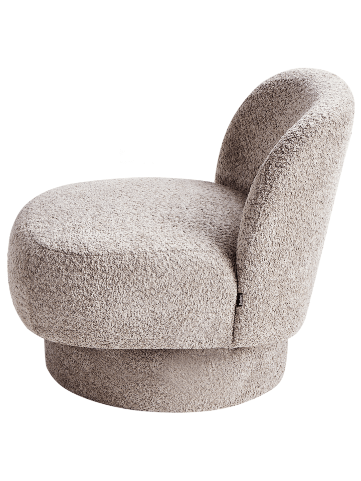 Beliani Sessel AYLO in Beige - (W) 60 x (H) 65 x (L) 70 cm günstig kaufen onesize