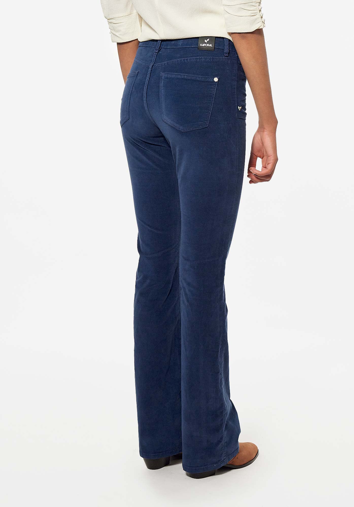 LUCKY  Jean bleu bootcut Femme