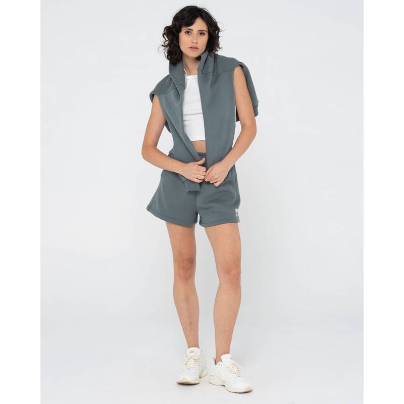 RUSTY BUSY LIVING FLEECE SHORT Sweatshorts Damen