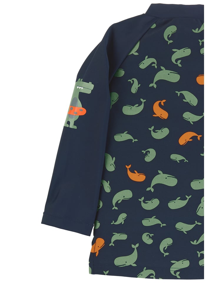 Sterntaler Badeshirt langarm uni   Wale in marineblau günstig kaufen 80