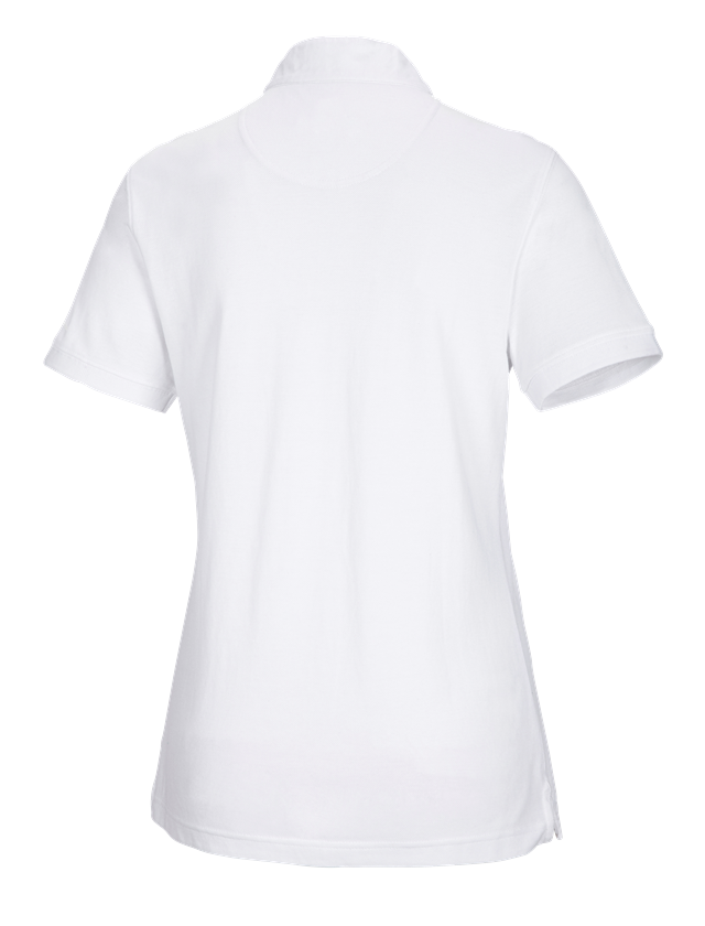 e.s. Polo-Shirt cotton Mandarin, Damen