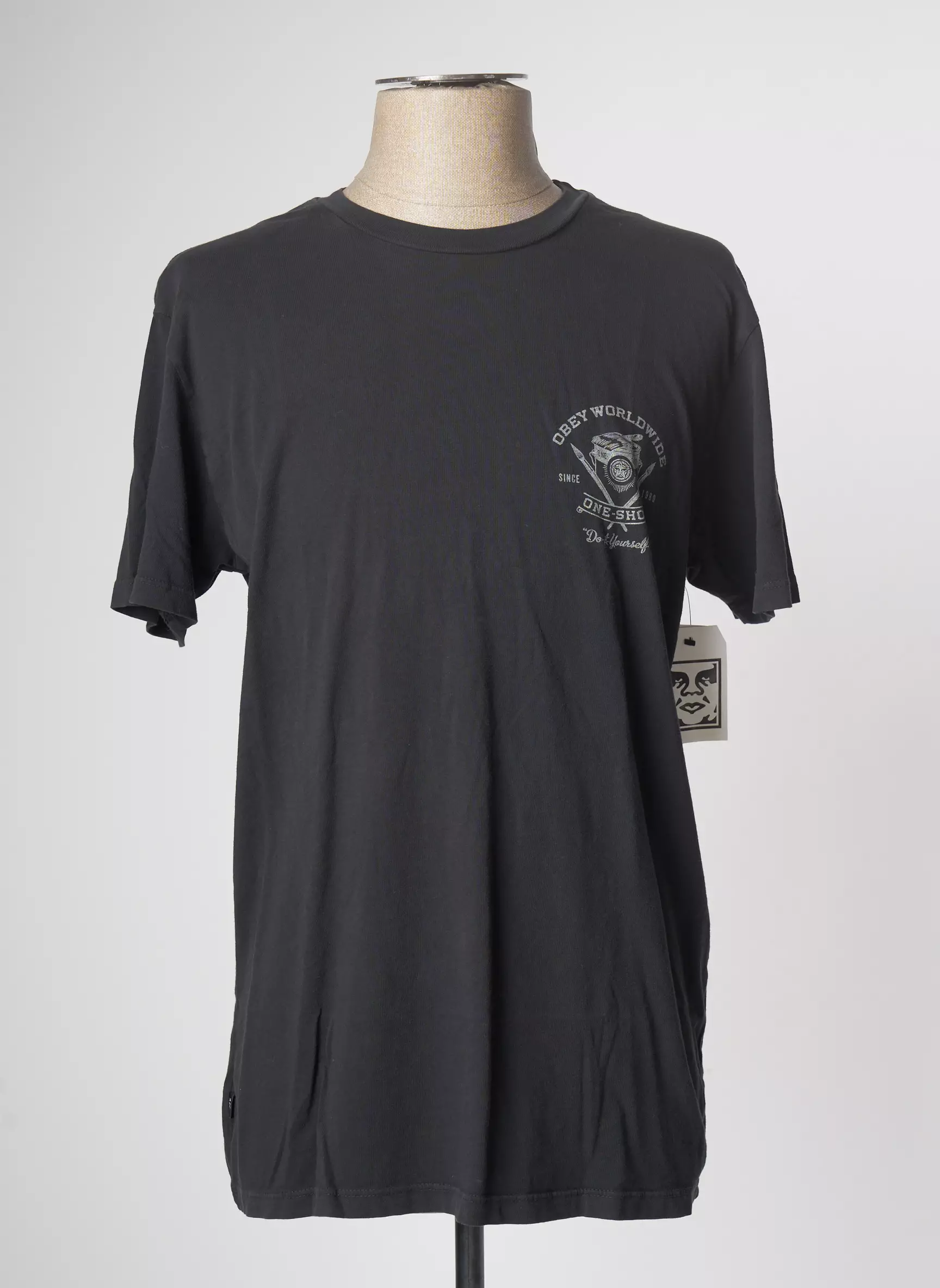 Obey Tshirts Homme couleur noir