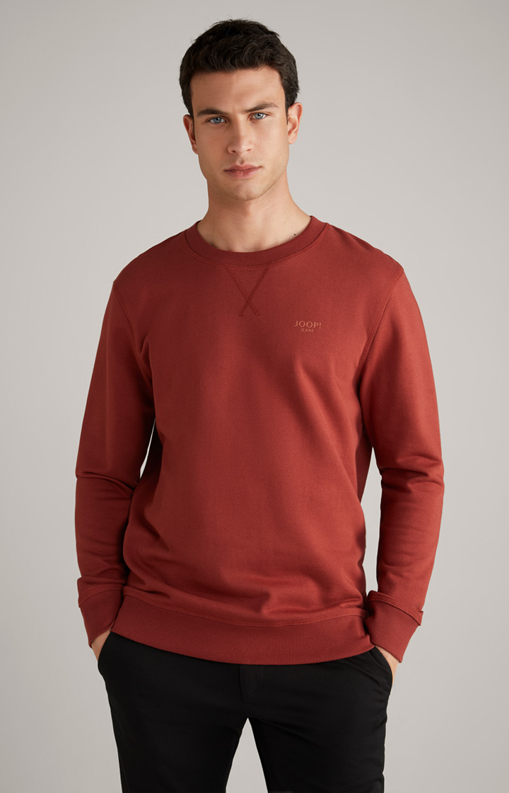 Sweatshirt Salazar in Rost
