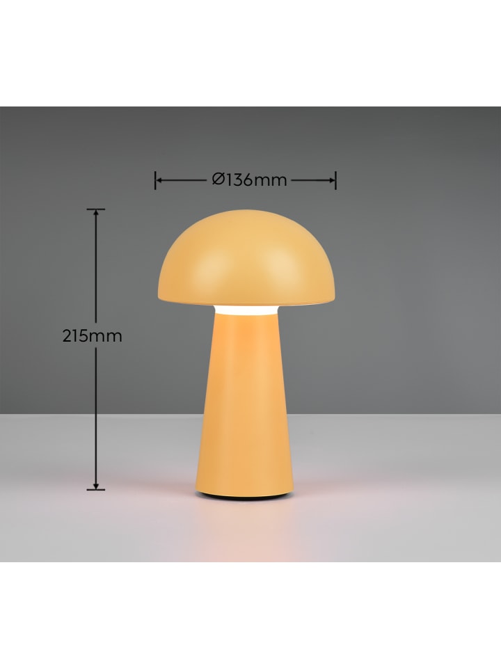 Reality Leuchten Tischleuchte LENNON in Gelb günstig kaufen onesize