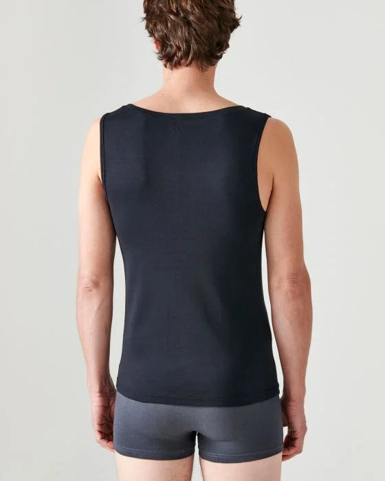 Lot de 2 débardeurs Essential pur coton peigné