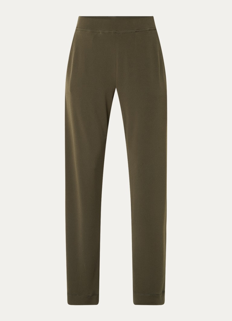Vanilia high-waist loose-fit trousers with side pockets