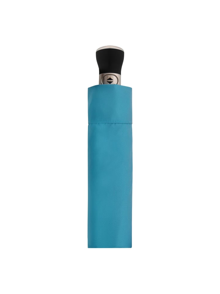 doppler Manufaktur Oxford Carbonstahl Taschenschirm 31 cm in petrol günstig kaufen onesize