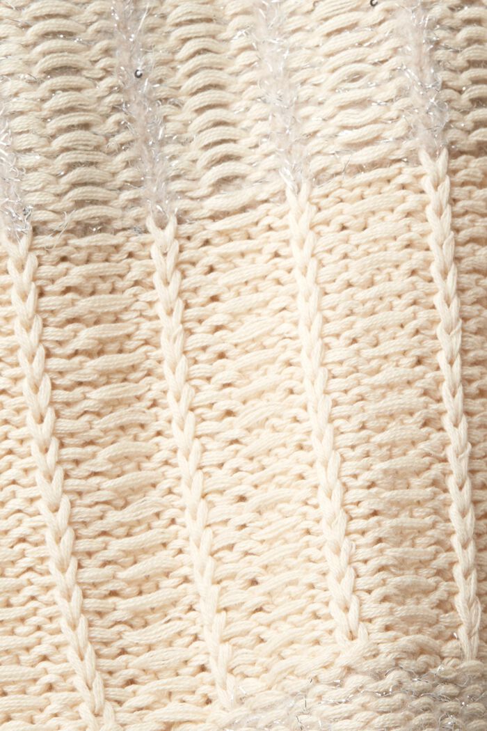 Strickpullunder mit Glitzereffekt