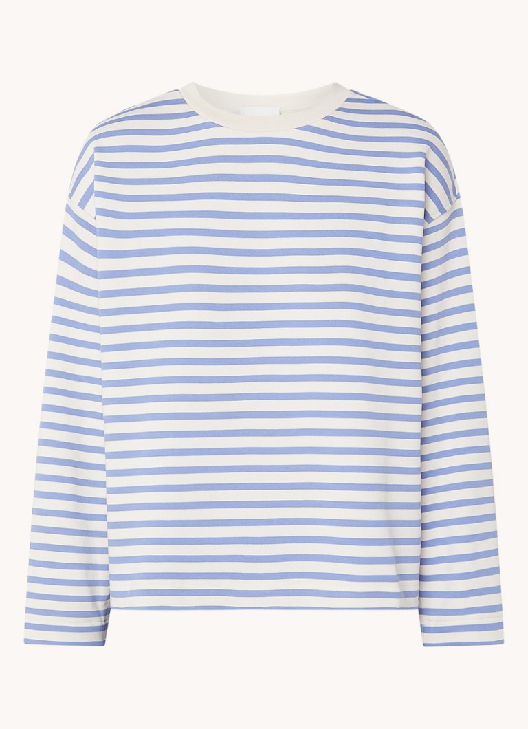 ARMEDANGELS Frankaa organic cotton sweater with stripe print