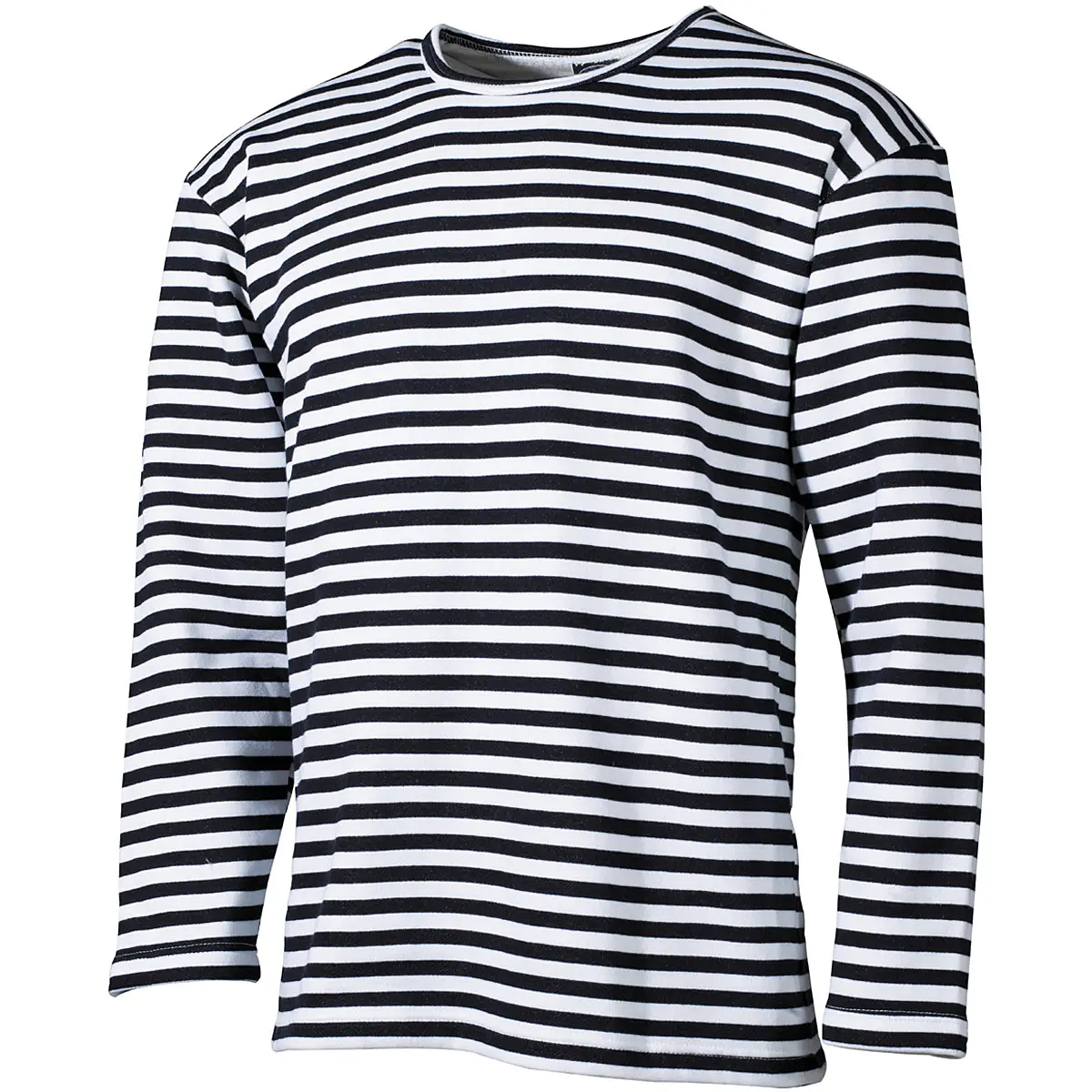 Marine Pullover Winter gestreift