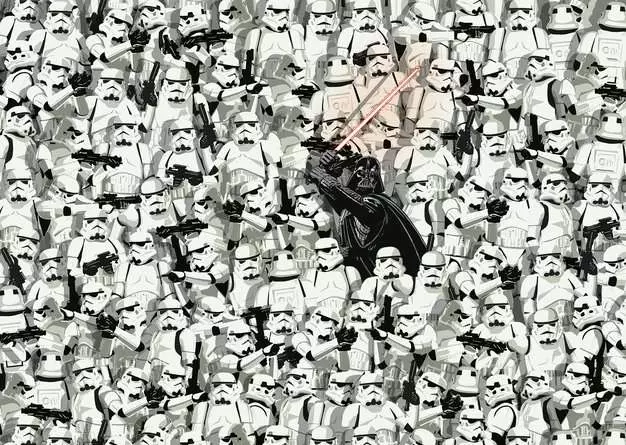 Puzzle 1000 Teile - Challenge Star Wars