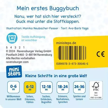 ministeps: Mein erstes Buggybuch: Guck mal! Erste Sachen