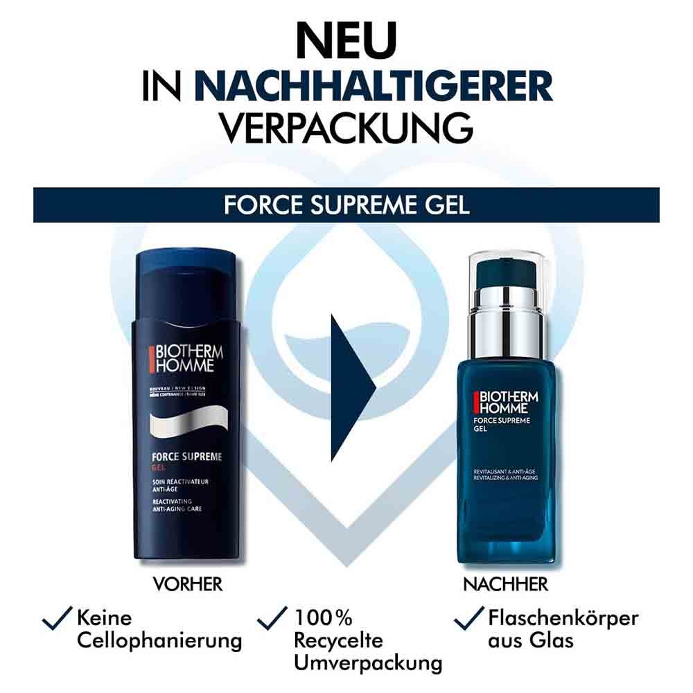 Biotherm Homme Force Supreme Gel - Anti-Aging-Pflege