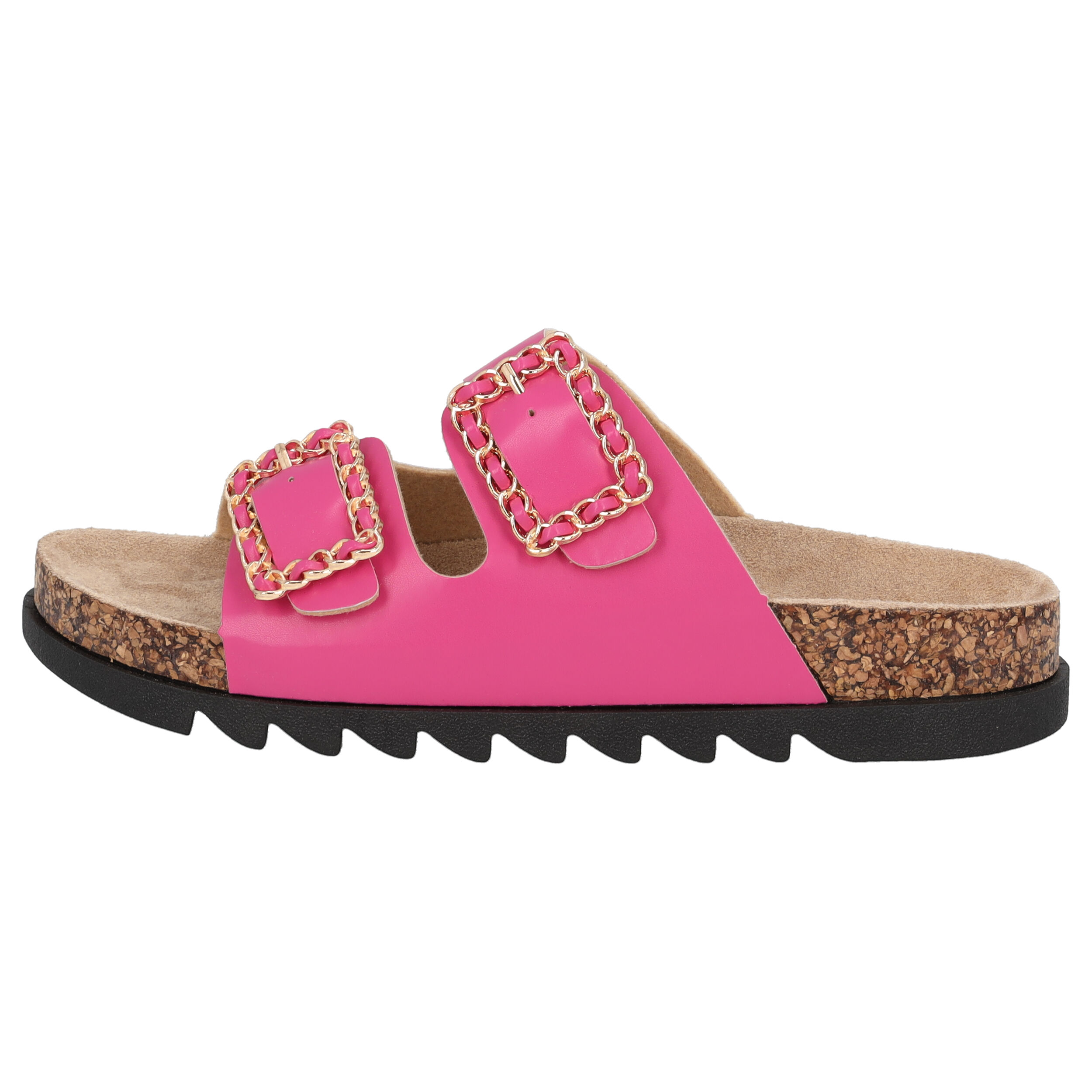 Palado Igies by Sila Sahin, Plateau-Pantoletten, Damen, Pink