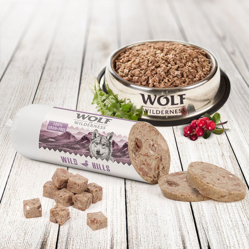 Wolf of Wilderness Adult 6 x 400 g - Wurst