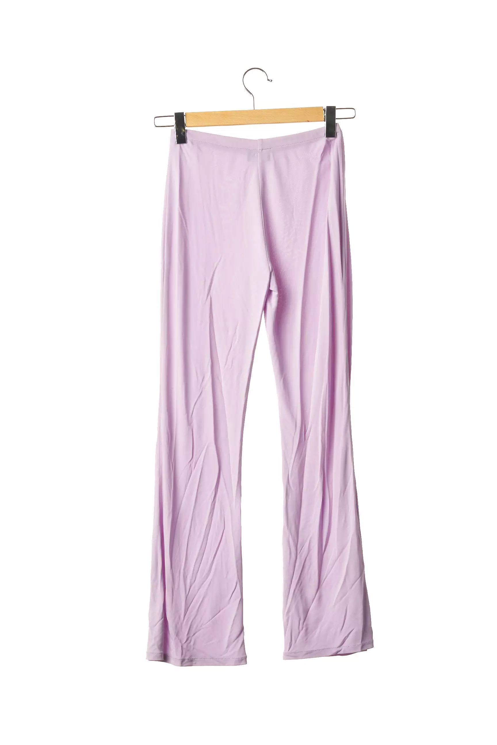 Lea Rome Pantalons Droits Femme couleur violet
