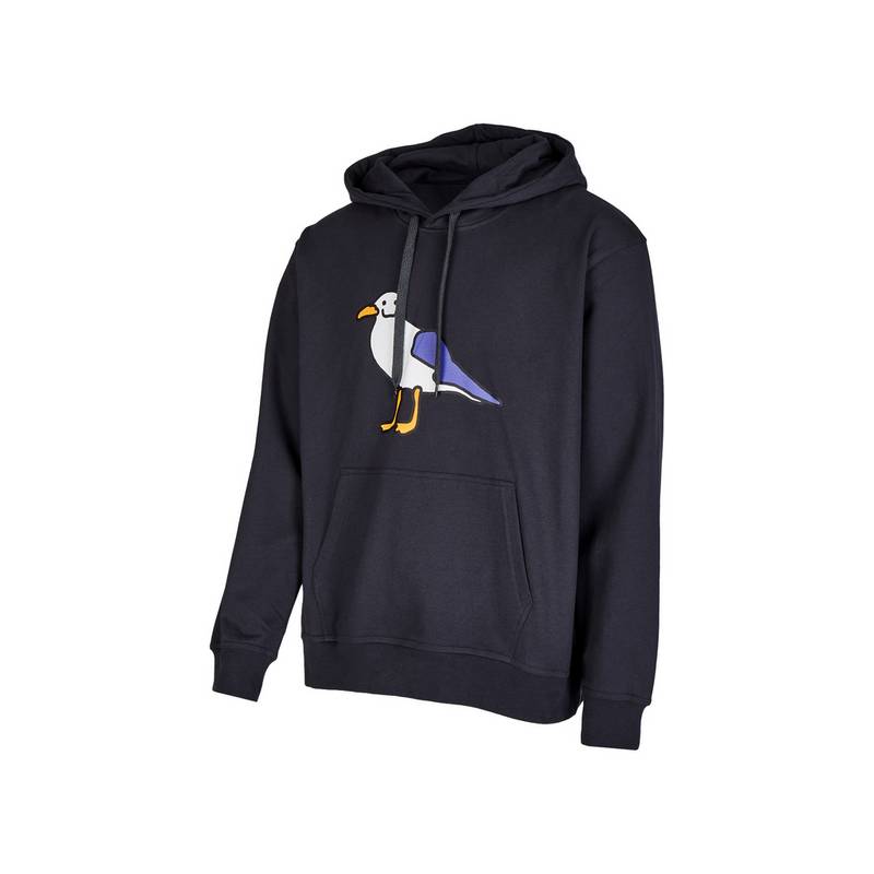Cleptomanicx Smile Gull Hoodie Herren